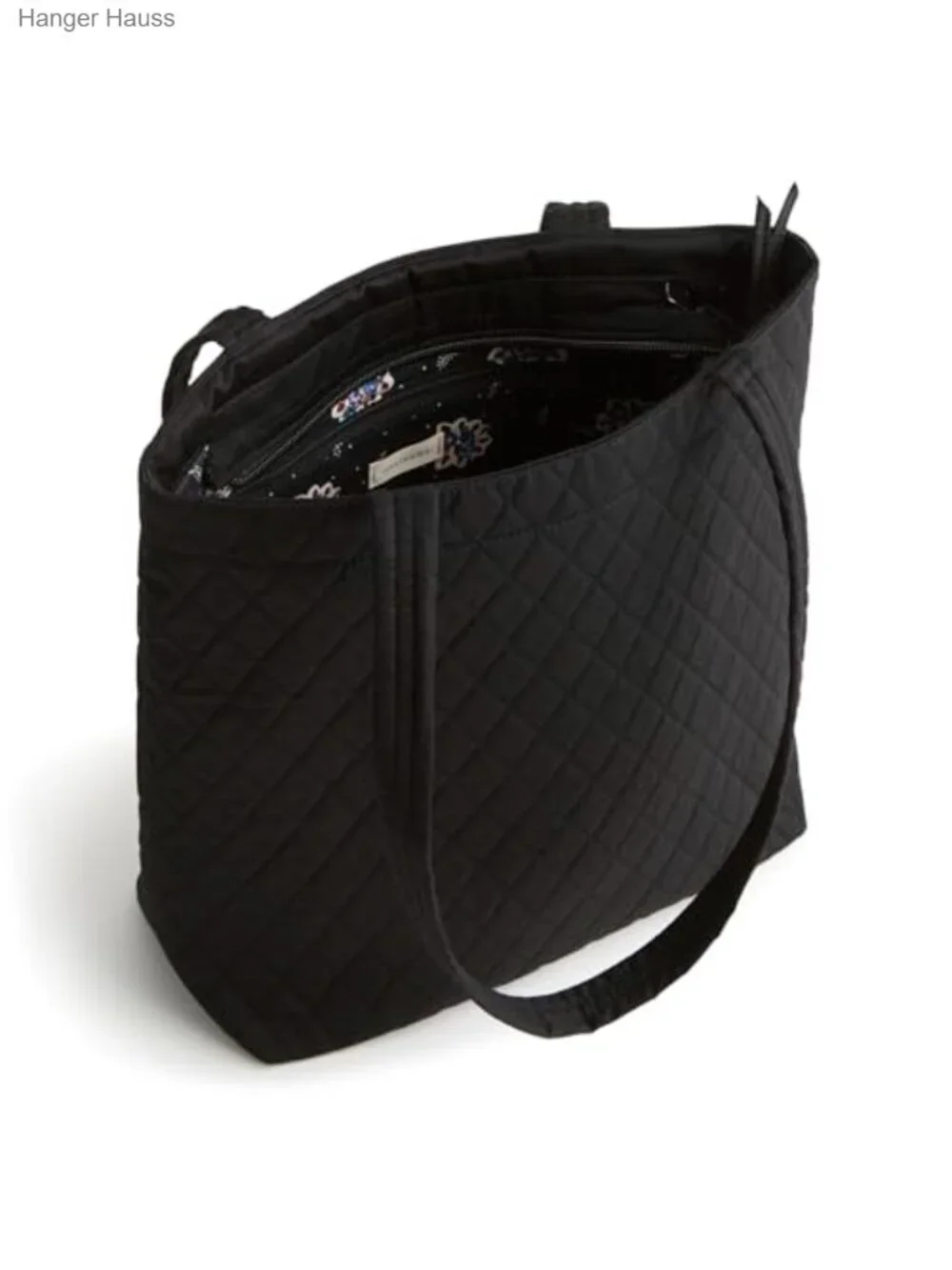Premium Cotton Small Original Zip Tote Bag - Quilted Zip Closure Handbag